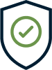 Icon of trusted shield