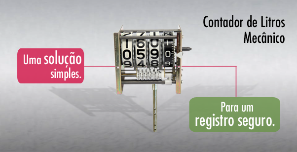 Contador de Litros Mecânico Veeder-Root