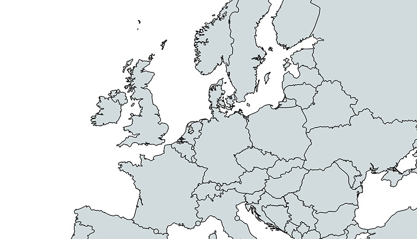 Mapa de islandia