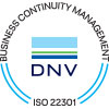 ISO 22301 DNV Business Continuity Certification Icon