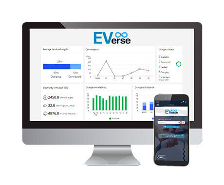 EVerse charger management software