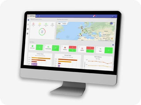 Insite360 Fuel Suite dashboard on a screen
