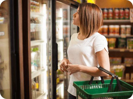 woman shopping in a store