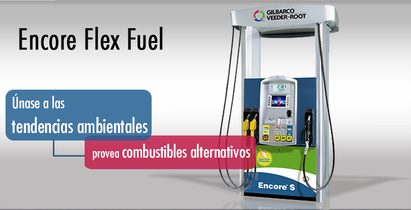 Dispensadores de Combustibles Alternativos Encore Flex Fuel Dispensadores-combustible-flex-alternativo