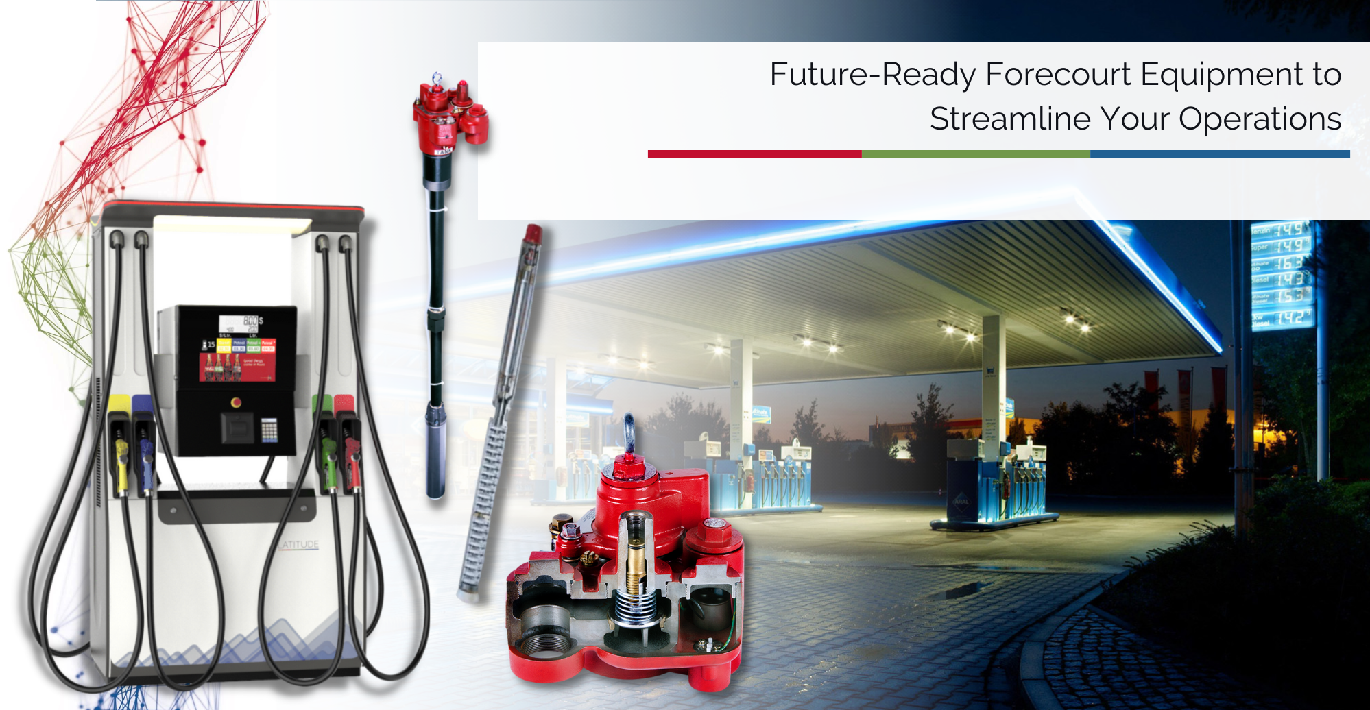  Future-ready fuel dispenser and submersible turbine pumps forecourt equipment