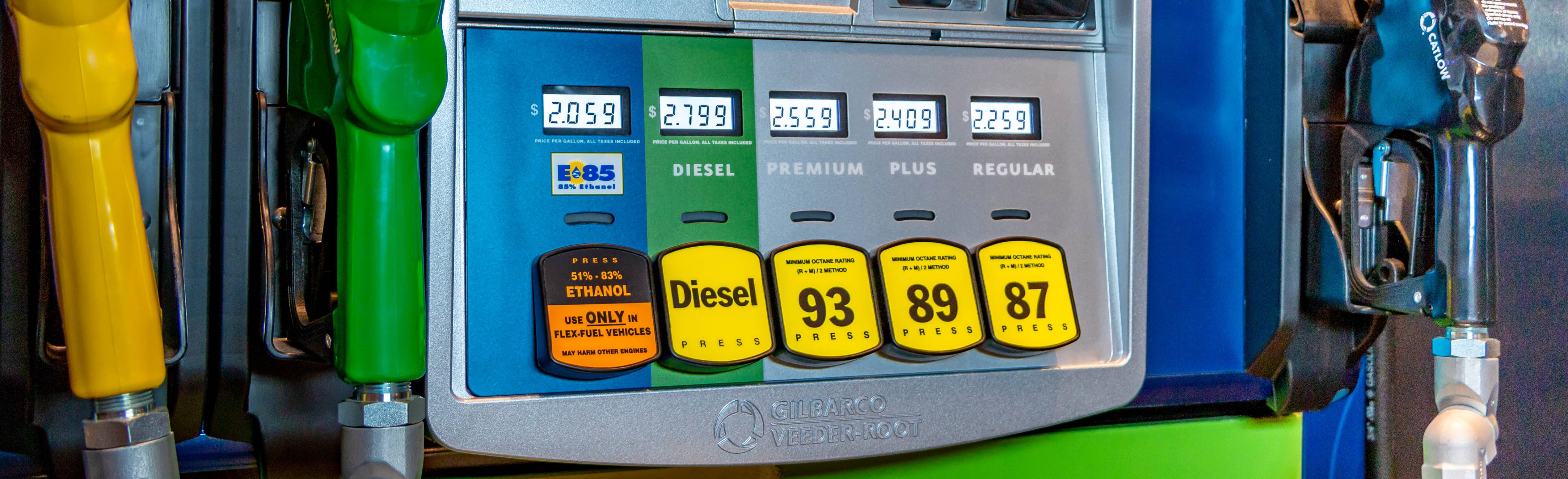 Flex Fuel Buttons