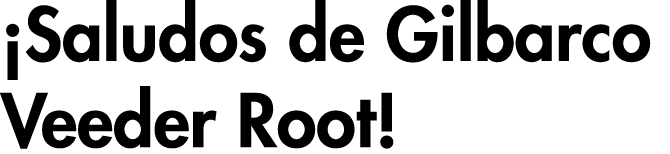  Saludos de Gilbarco Veeder Root  