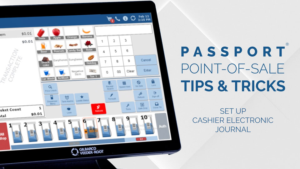 Cashier Electronic Journal