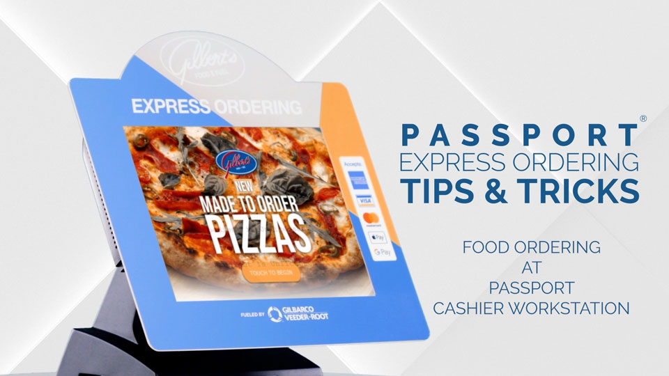 Food Ordering at Passport Cashier Workstation