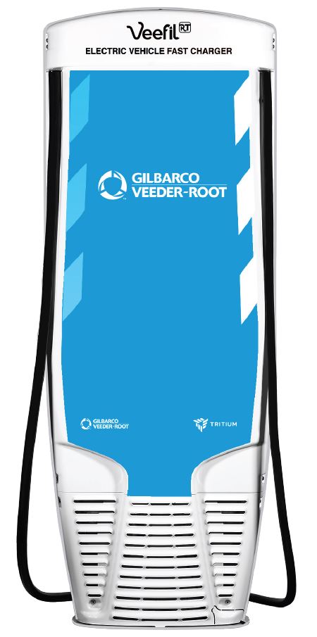 Gilbarco Amps2Go Series 6 7.2 kW Level 2 EV Charging Station Single Port  Pedestal Station - John M. Ellsworth Co. Inc.